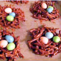 Easter Egg Bird Nests | It Bakes Me Happy