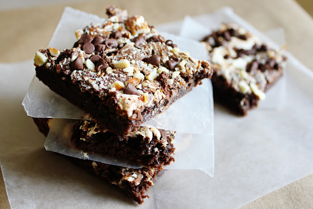 Heavenly Hash Brownies | It Bakes Me Happy