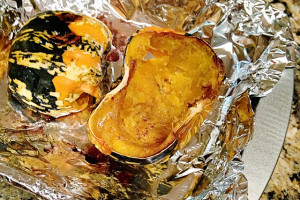 Honey Roasted Acorn Squash
