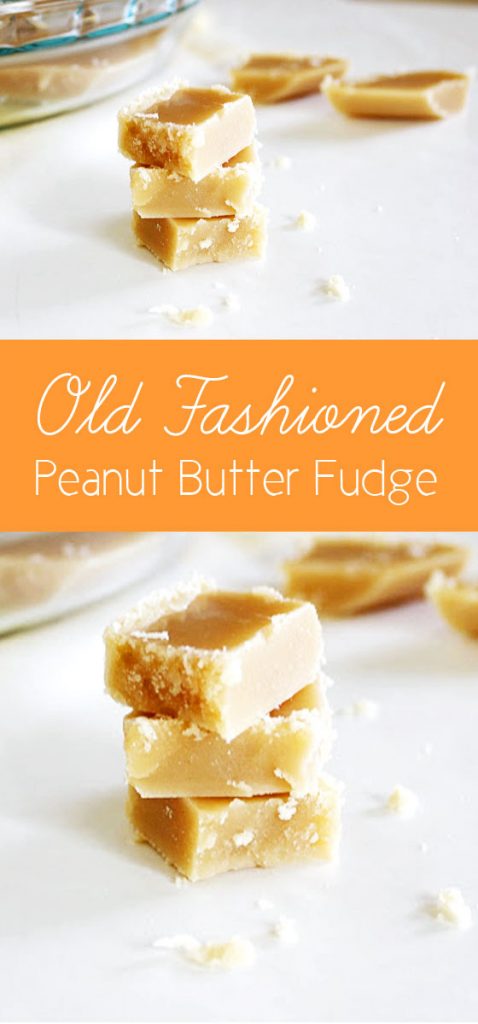 Old Fashioned Peanut Butter Fudge recipe