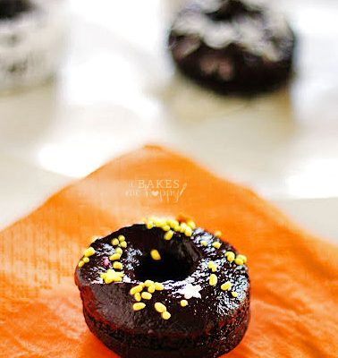Dark Chocolate Donuts