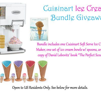 Summer Ice Cream Making Giveaway