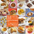 15 Fall Flavor Recipes @ It Bakes Me Happy