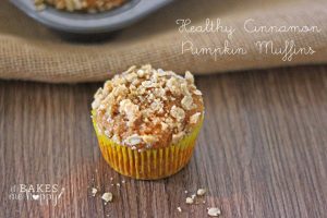 Healthy Cinnamon Pumpkin Muffin
