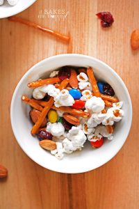 This super easy No-Bake Snack Mix will be the hit of your next movie night or game day celebration!