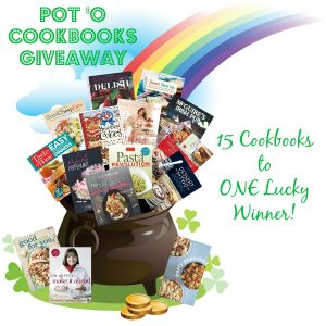 Enter to win 15 awesome cookbooks in this Pot 'O Cookbooks Giveaway!