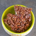 Chewy, crunchy, rich Dark Chocolate Granola Bark makes a delicious afternoon snack or late night craving cure!