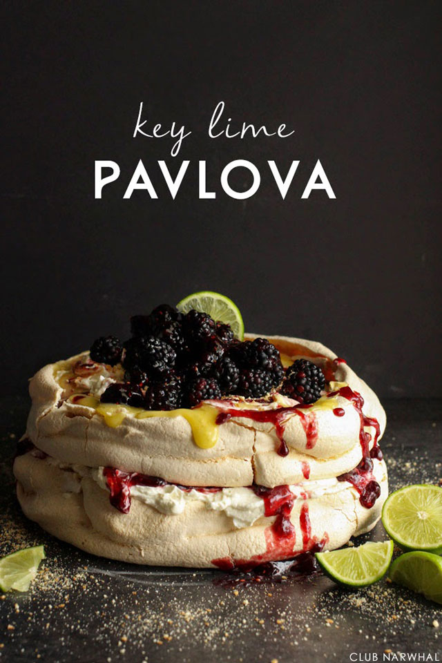 Key-Lime-Pavlova