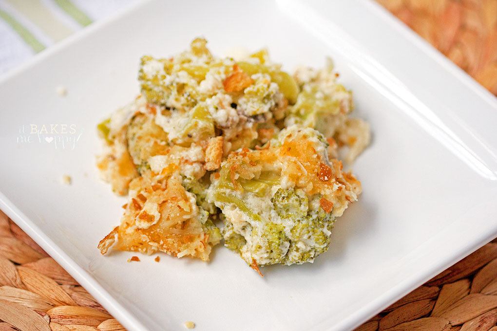 Broccoli and cheese are the stars of this Broccoli Cheese Casserole a comforting side dish perfect for the holiday season.