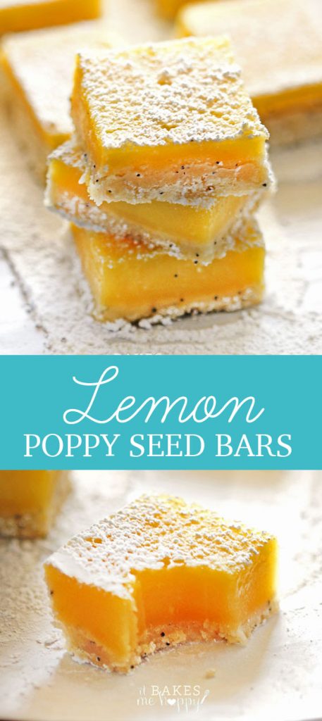 Lemon Poppy Seed Bars
