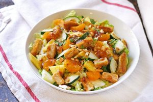 Ginger Cashew Chicken Salad