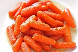 Honey Roasted Glazed Carrots are a tender, sweet side dish that makes a perfect addition to any meal.