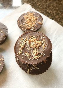 Toasted Coconut Marshmallow Cups