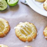 Key Lime Thumbprint Cookies