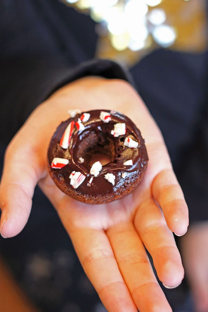 Don't wait try these Mini Chocolate Peppermint Donuts today