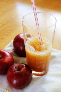 Enjoy the delicious taste of apple cider year round with these easy, refreshing apple freezies drink.